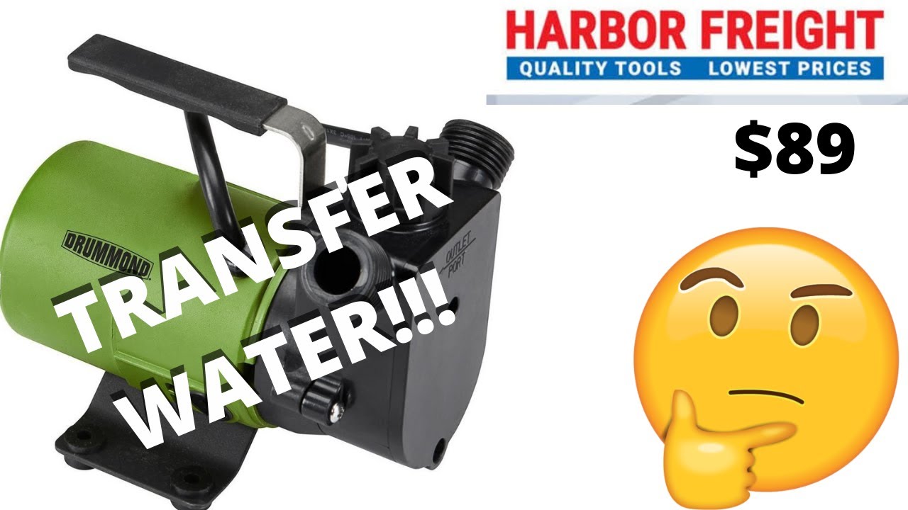 1/8 HP Non-Submersible Super Mini Transfer Pump 450 GPH