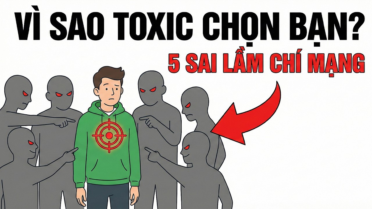 Vì Sao Người Độc Hại Luôn Chọn Bạn? 5 Sai Lầm Khiến Bạn Thành Mồi Ngon | Bản Lĩnh Từ Số 0