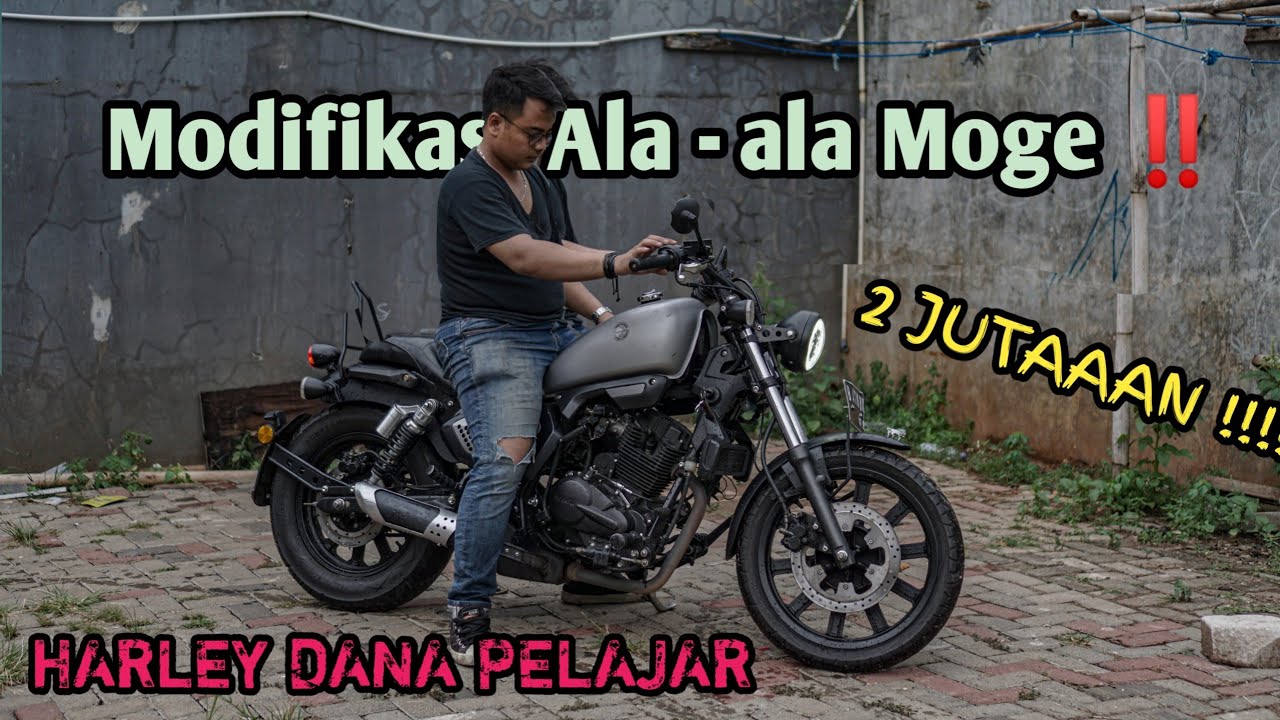 Beneli Ala Ala Harley, Modifikasi Beneli Motobi Evo 200 Semi Harley dana Pelajar ‼️