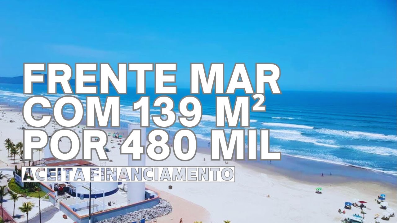 Apartamento Frente Mar à Venda em Praia Grande, SP - Oportunidade Única! - Vendido