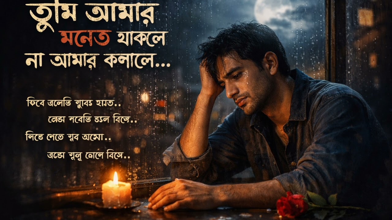 তুমি আমার মনেও থাকলে | হৃদয় ছোঁয়া বাংলা কষ্টের গান | Bengali Sad Song 2026