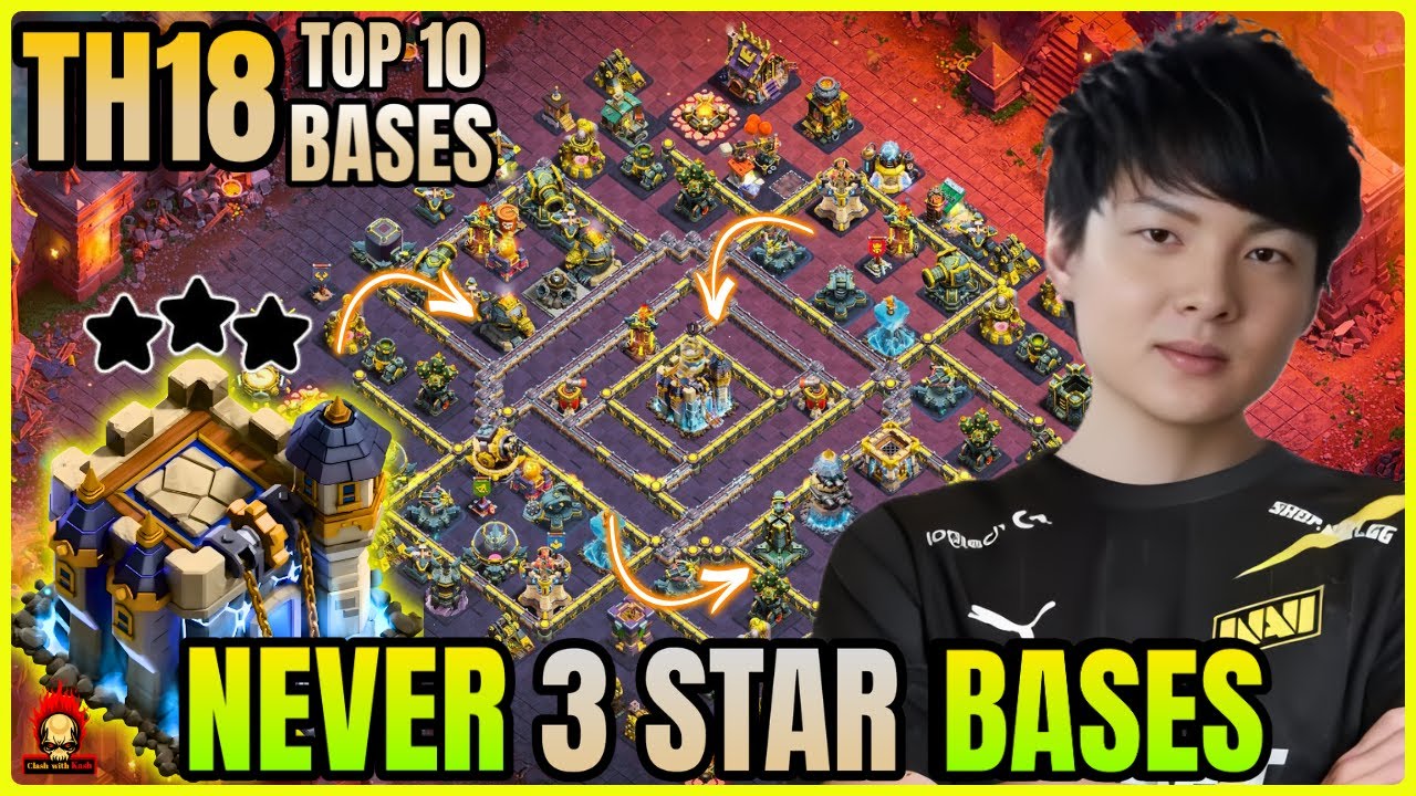 *NEVER 3 STAR*🔥TOWN HALL 18 Th18 WAR BASE With Link | TH18 LEGEND Base With Link | Clash of clans