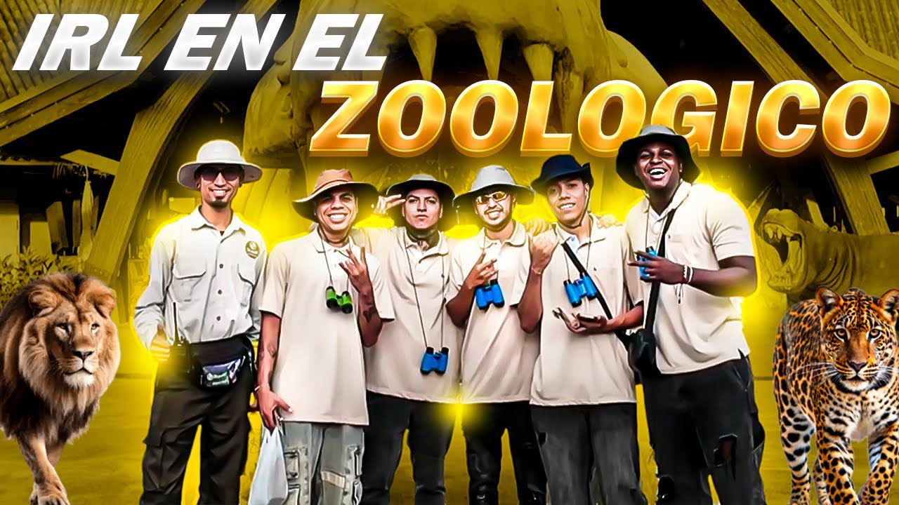 IRL EN EL ZOOLOGICO CON LA BANDA 🌎🐒 | EPIDEMIC-JUANFER-JUANCHITO JUANILLO-ZWARROR