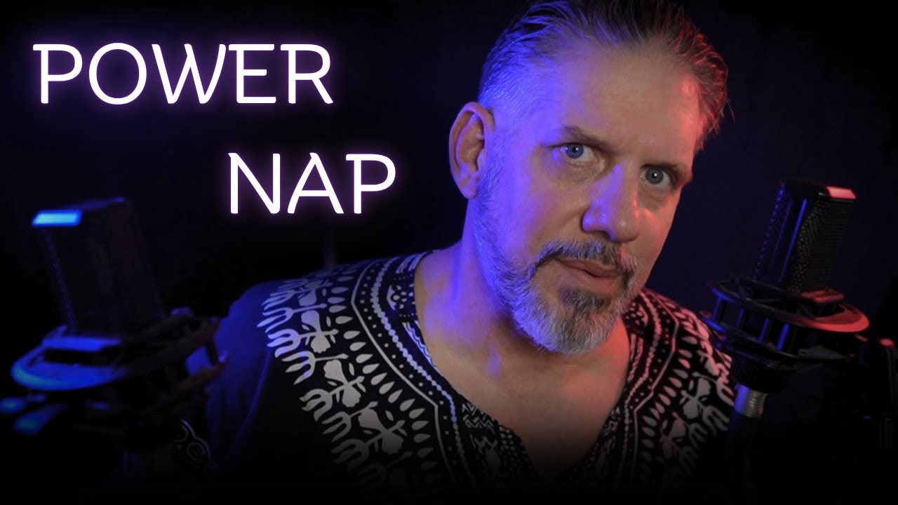 ASMR Sleepy Power Nap Time ⭐ Gentle Male Voice + Echoes & Layers (1 Hour Powerful Tingles)