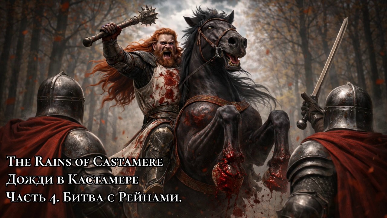 Кортез Рубрум - Дожди в Кастамере. Часть 4. Битва с Рейнами.