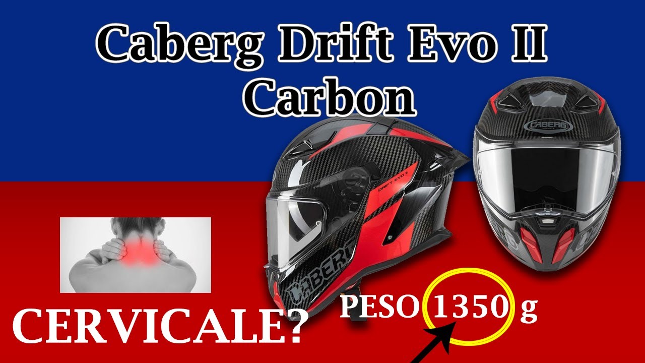 CASCO leggero IN CARBONIO Caberg Drift Evo II