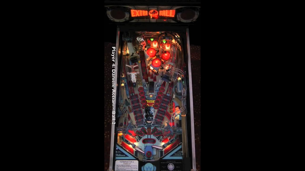PAPA 14 World Pinball Championships Quarterfinal Group 1 - Terminator 2