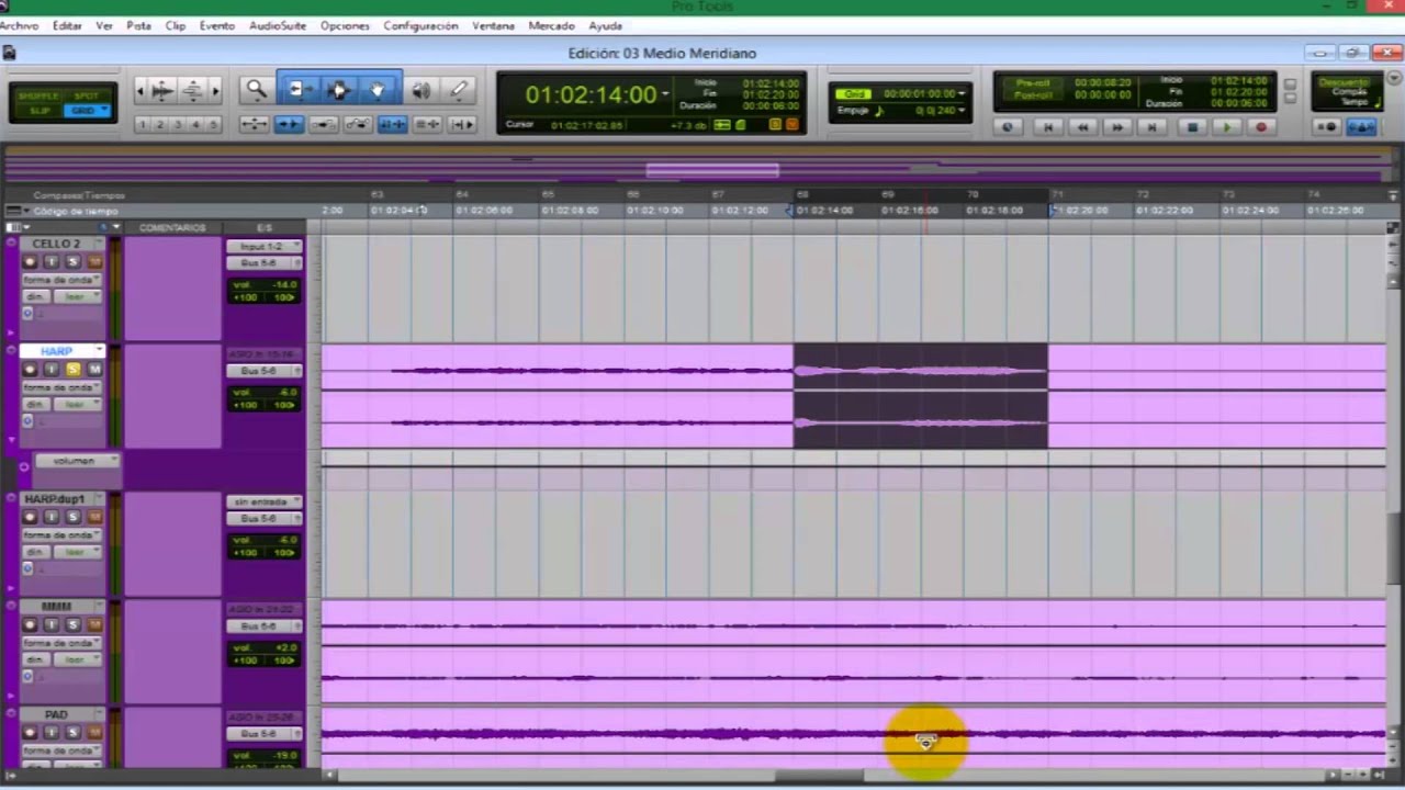 AUTOMATIZAR VOL PROTOOLS