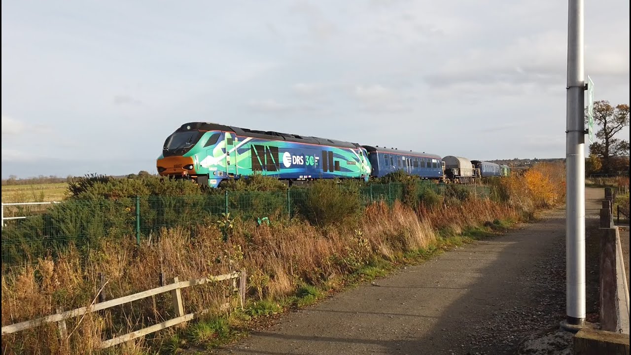 Direct Rail Services 68007 (30 Years of DRS) & 68005 (Defiant) 6S99 & 6M97 (04/11/25 & 05/11/25)