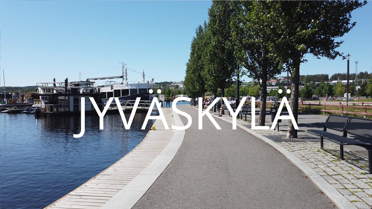 4K | Jyväskylä | Kävely Lutakosta keskustaan