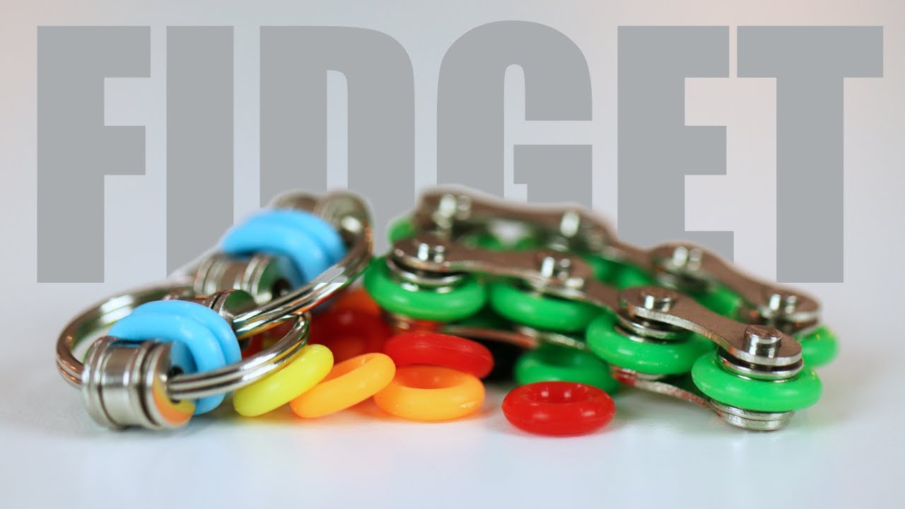 Bike Chain Fidget Toys? | Flippy Chain & Roller Chain Fidget Toy Review