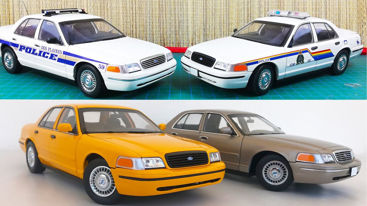 AUTOART Ford Crown Victoria Sivil Araca Dönüşüm !!! | Twin Restoration 1/18 Scale Full Build