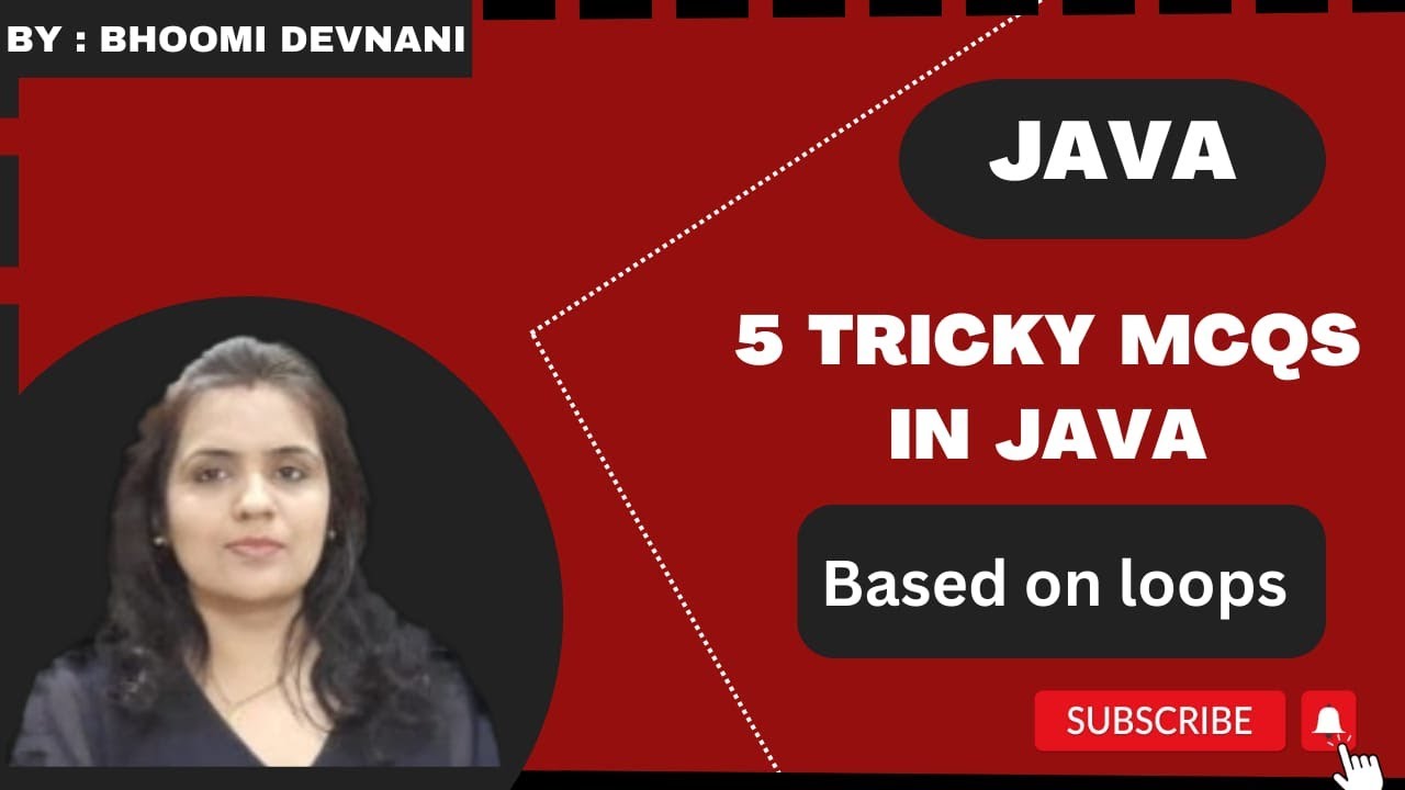 Tricky MCQs in java | based on loops in java | Java full course