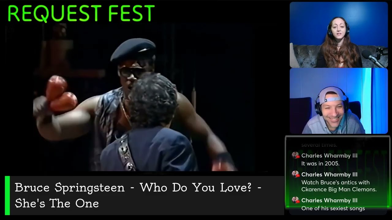 Bruce Springsteen - Who Do You Love? - She's The One - 1988 [REACTION] REQUEST FEST