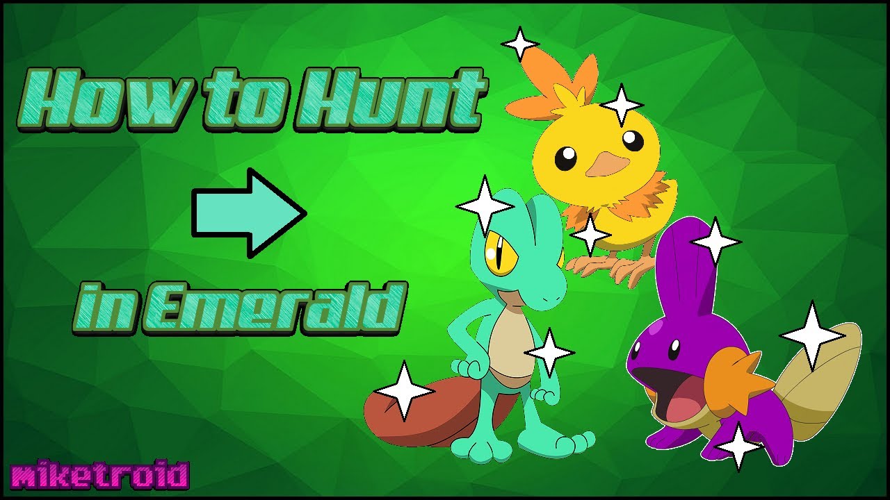 Shiny Hunting Tutorial - The BEST Way to Hunt Starters in Pokémon Emerald