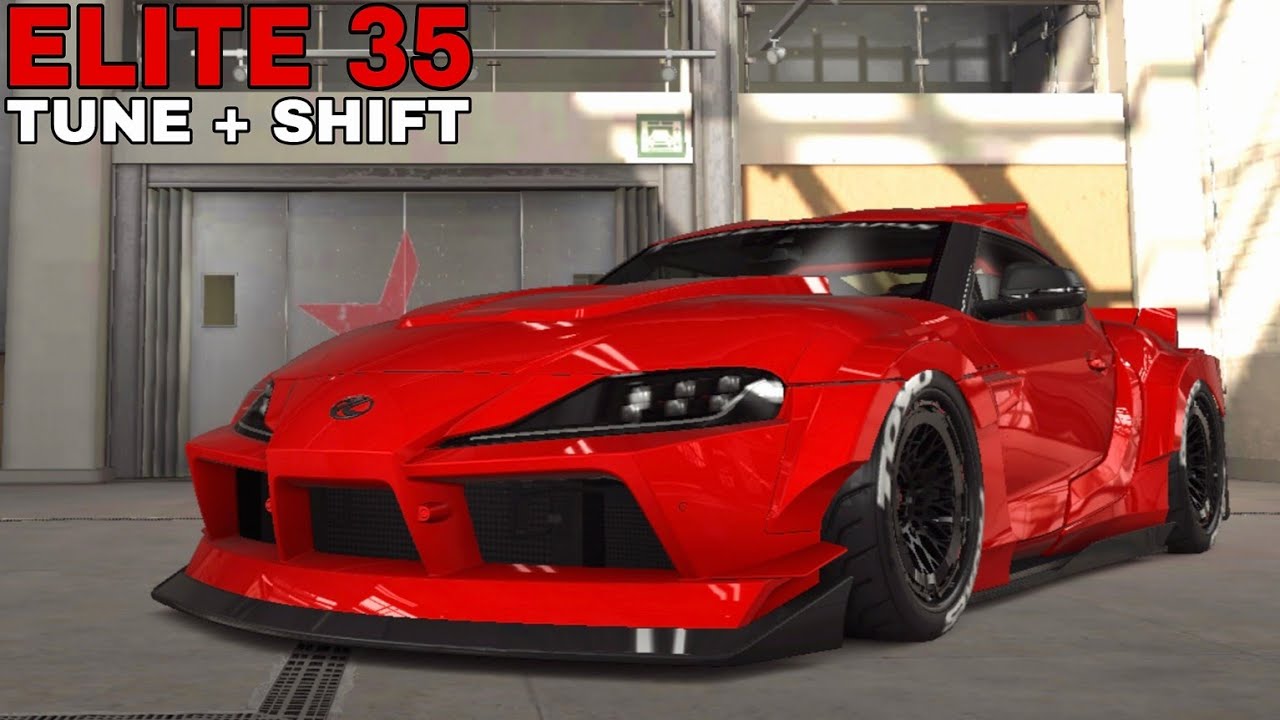 CSR2 (New) Toyota GR Supra | (Elite 35) Fastest Tune & Shift Pattern
