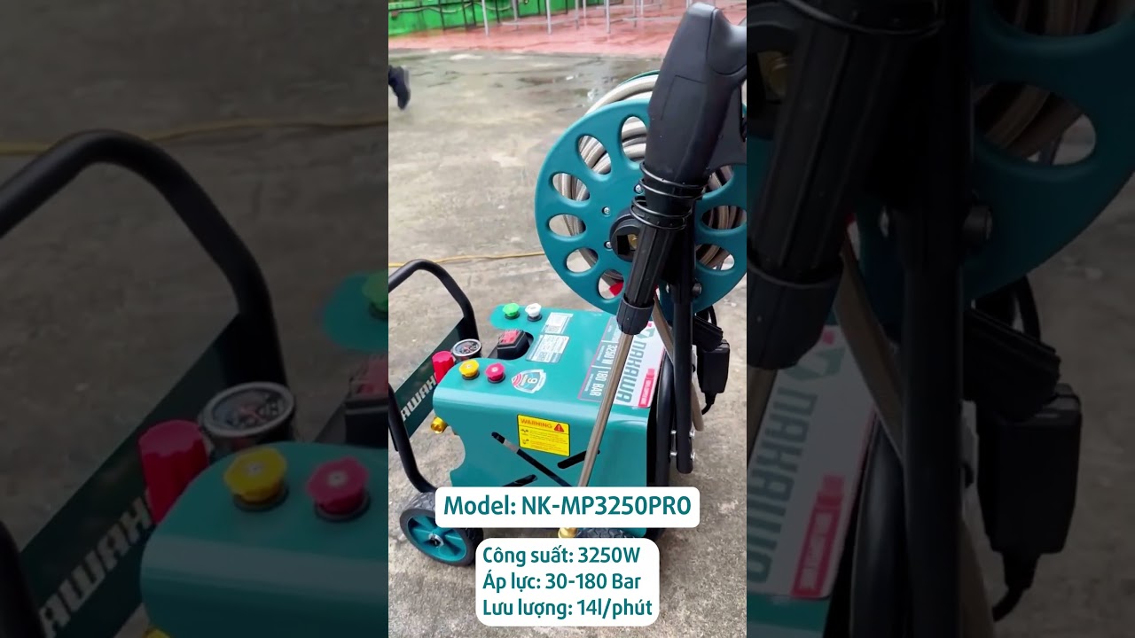 Top 4 mẫu m&aacute;y rửa xe gia đ&igrave;nh Nakawa Nhật Bản được ưa chuộng nhất hiện nay