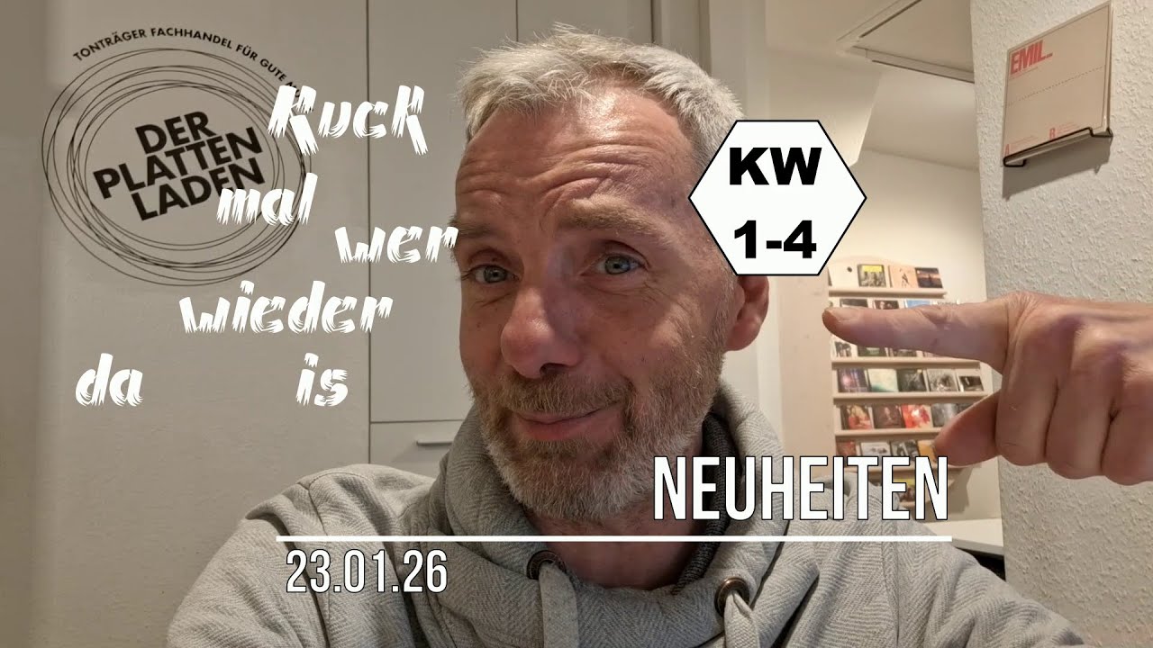 Die Vinyl Neuheiten im Plattenladen vom 22.01.26