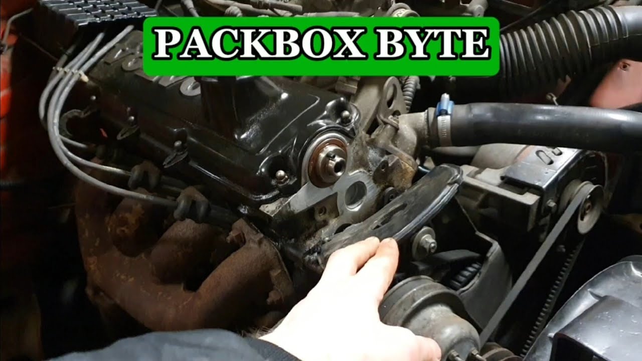 Byter Kamaxel Packbox på volvo 740