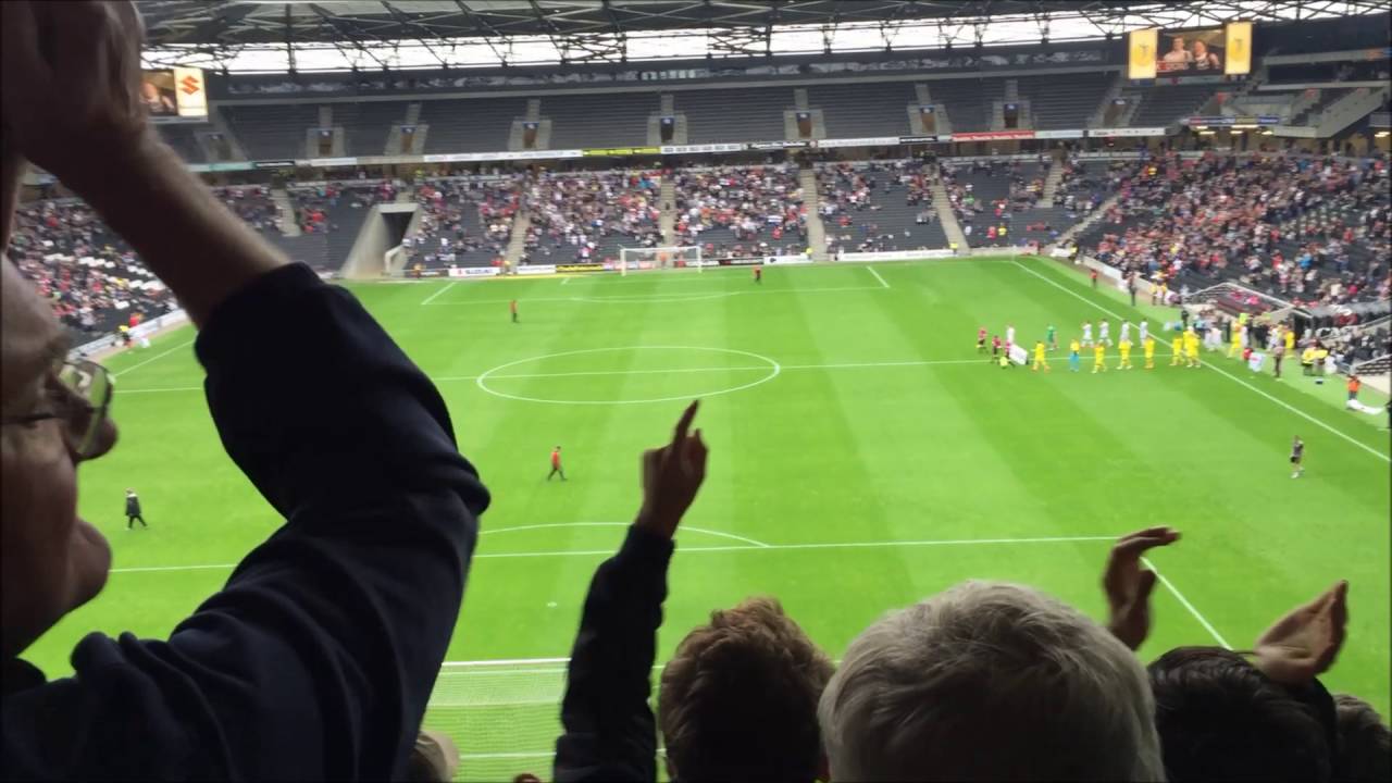 MK DONS VS OXFORD UNITED 17/09/2016
