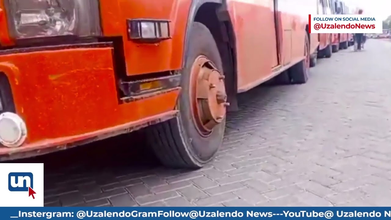 Super Metro Matatu's Flock NTSA Inspection Centre at Likoni Road For Inspection After Suspension