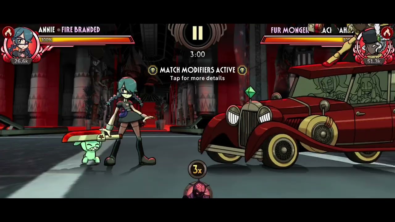 March 2026 monthly prize fight | skullgirl mobile