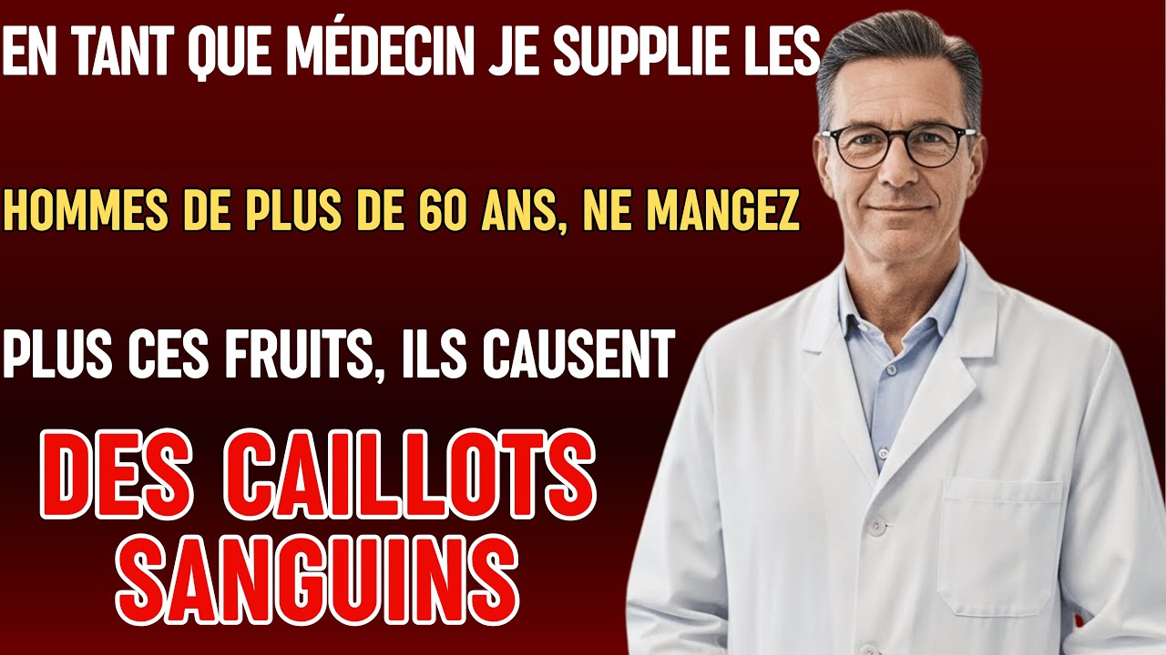 Ces 3 Fruits AUGMENTENT le Risque d'AVC du Jour au Lendemain