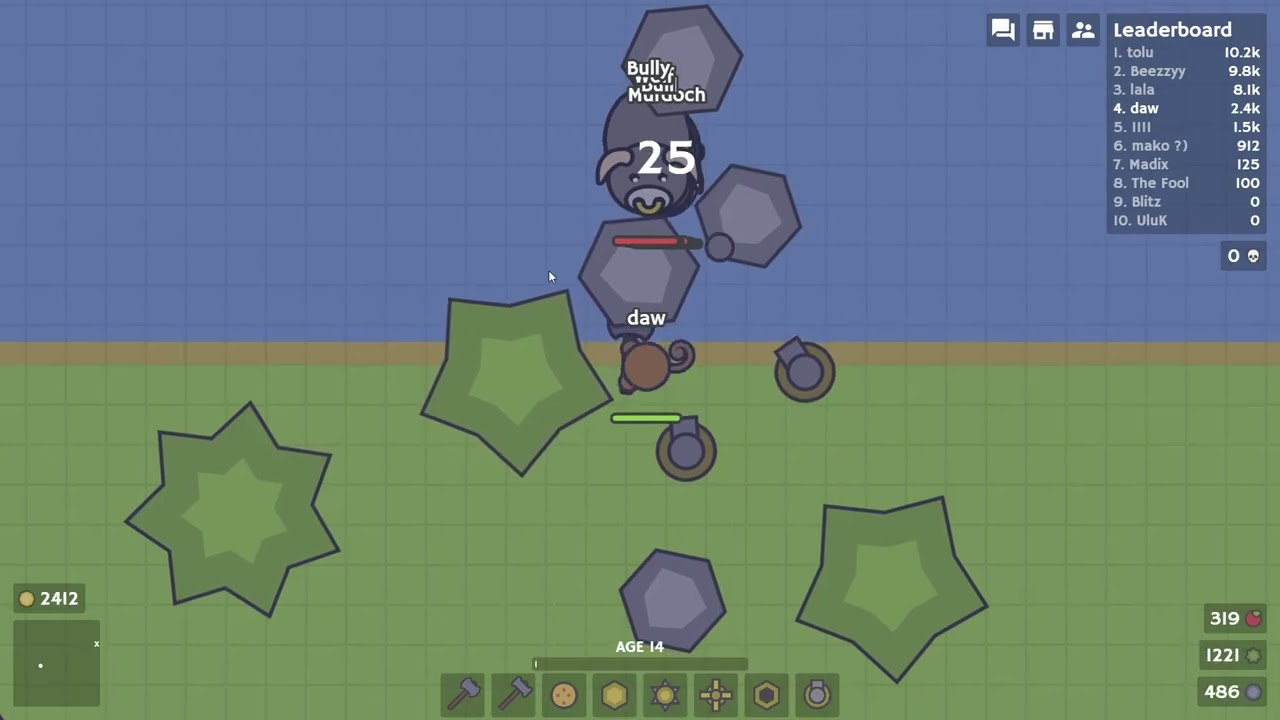 【MooMoo.io】久しぶりにやってみた#moomooio