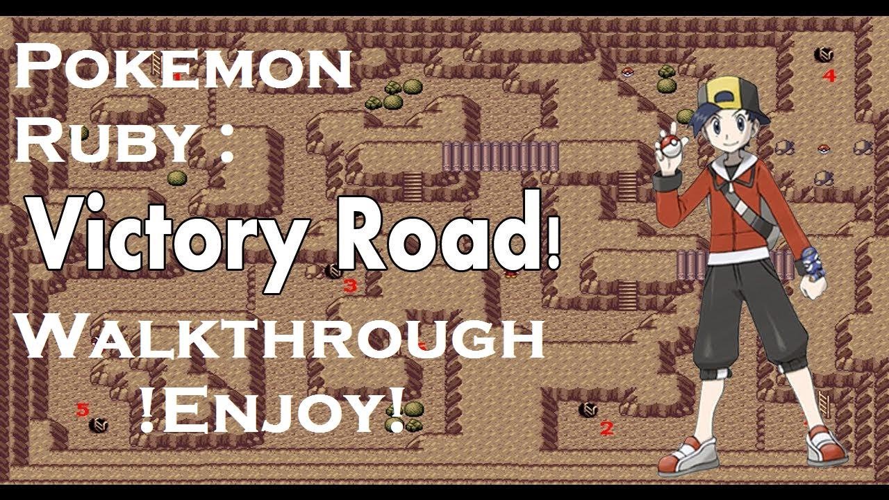Pokemon Ruby Walkthrough: Victory Road