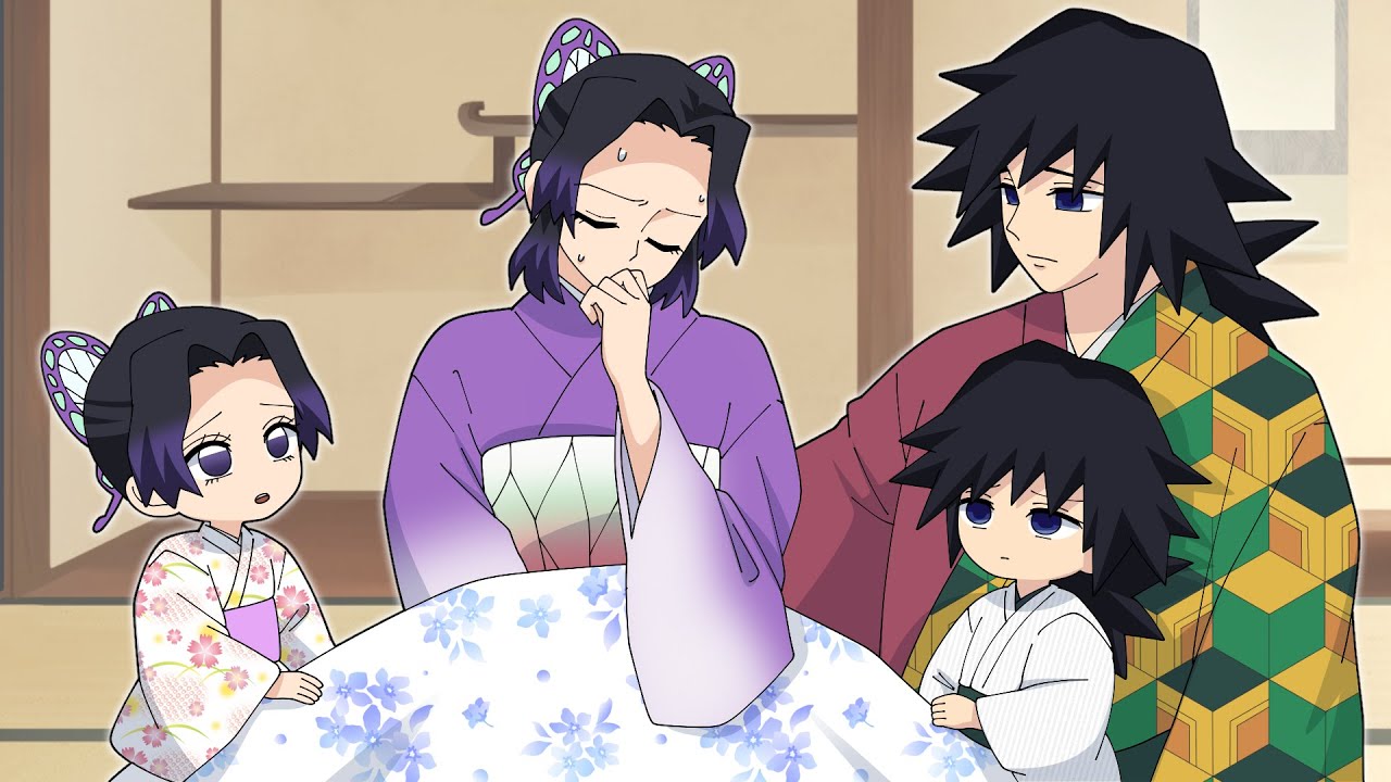 【鬼滅の刃】3人目妊娠中のつわりがひどい胡蝶しのぶママに子どもたちと義勇パパができることは？【柱稽古編】
