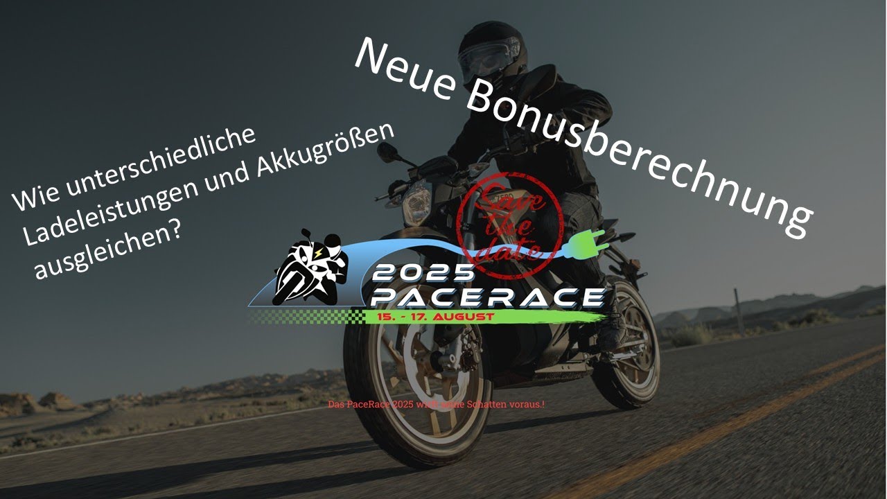 PaceRace 2025 - Neue Ausgleichsbonus Berechnung