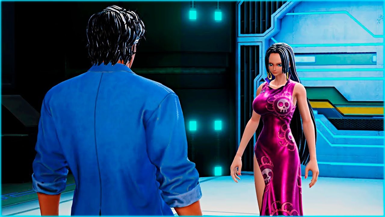 Ryo Saeba Flirts with Boa Hancock | Jump Force | Boruto meets Vegeta