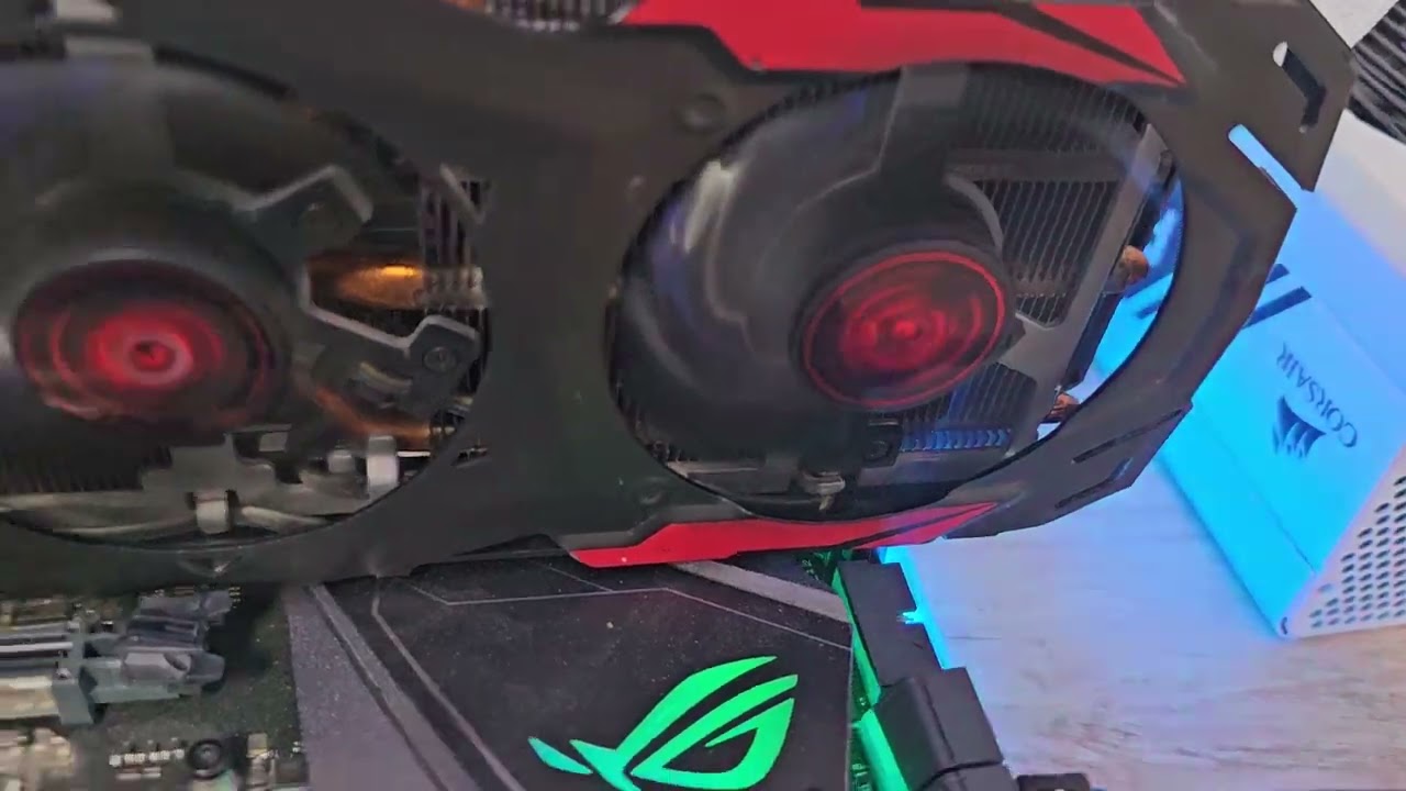 тест видеокарты RX 580 2304SP 8gb samsung