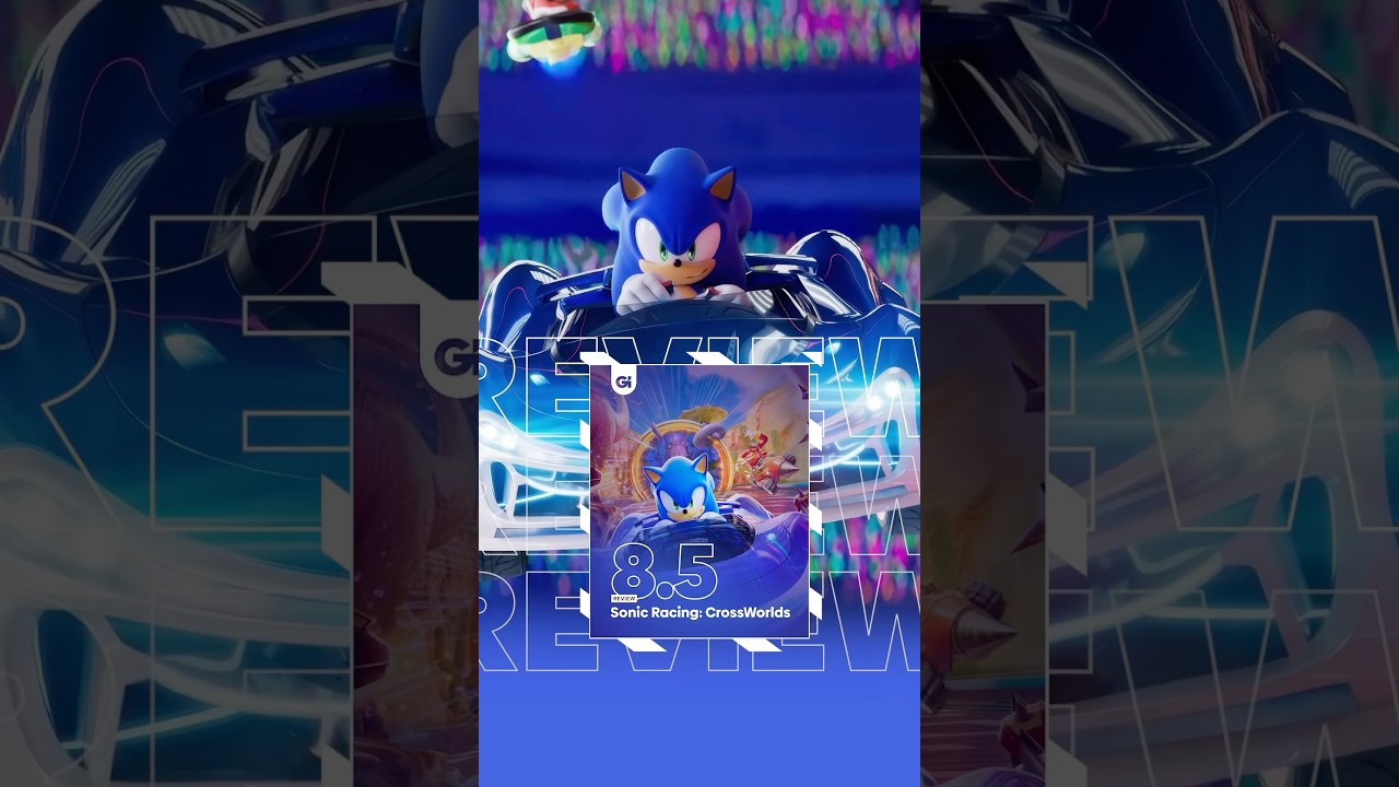 Sonic Racing: обзор CrossWorlds – самая разносторонняя гоночная игра на картах 2025 года 