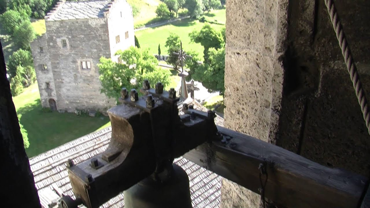Carillonspiel, Burgkirche Raron