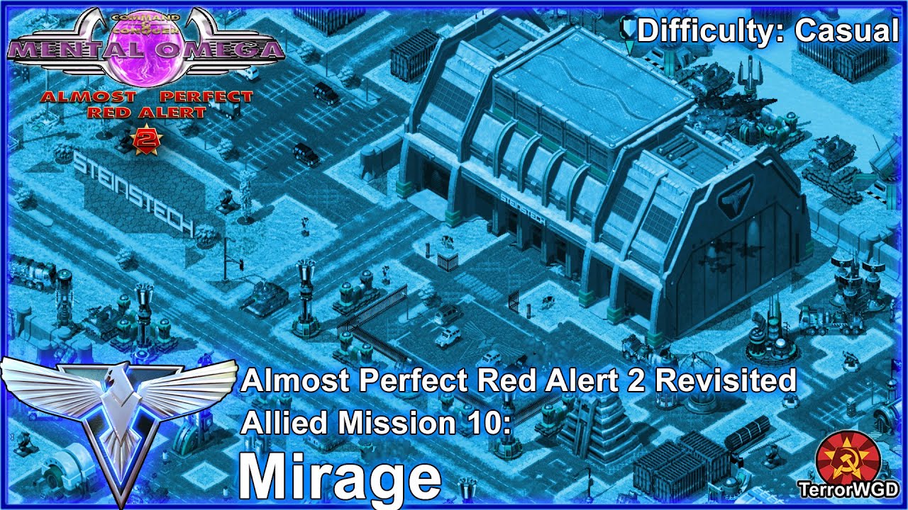Mental Omega 3.3.6│Almost Perfect Red Alert 2│Allied Mission 10│Mirage Revisited