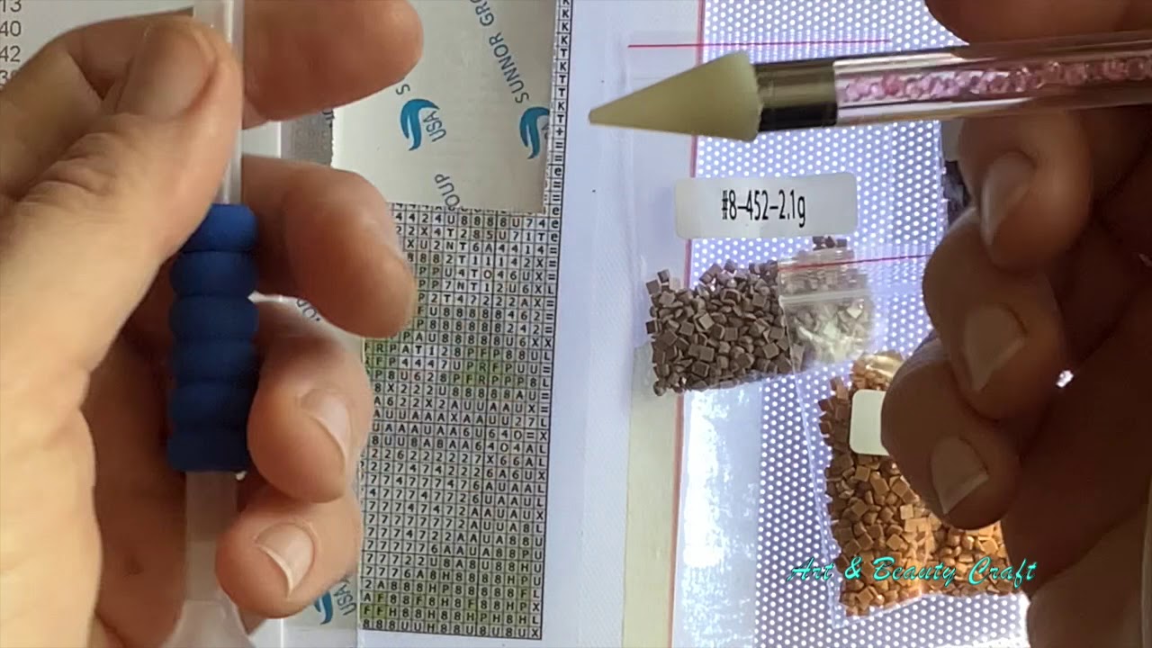 ARTLUNA - TUTORIAL PITTURA CON DIAMANTI