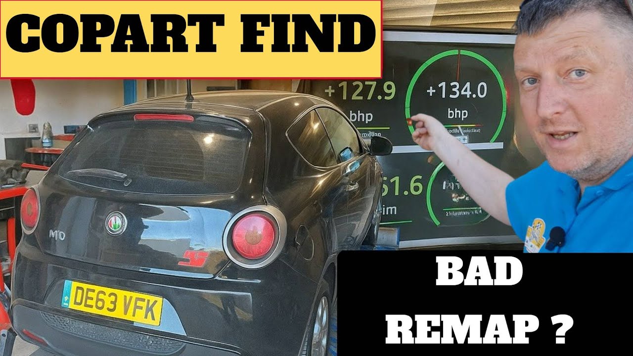 Copart Alfa Romeo MiTo Surprise! Dyno Reveals a Dirty Secret… Old Skull Garage