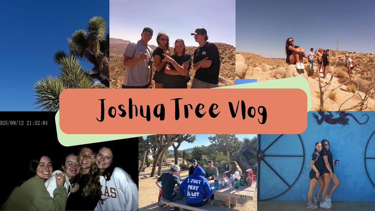 Joshua Tree | hiking, thrifting, camping