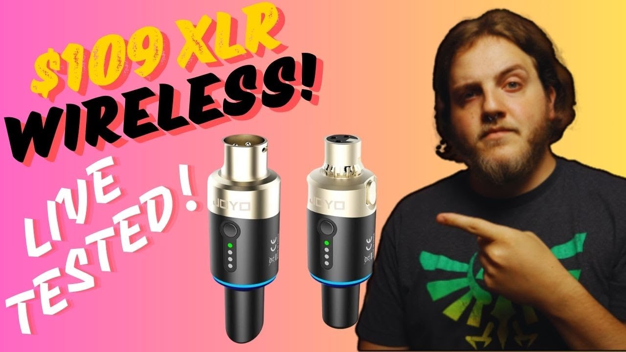 JOYO MW-1 Wireless XLR System | A DJ's Dream!