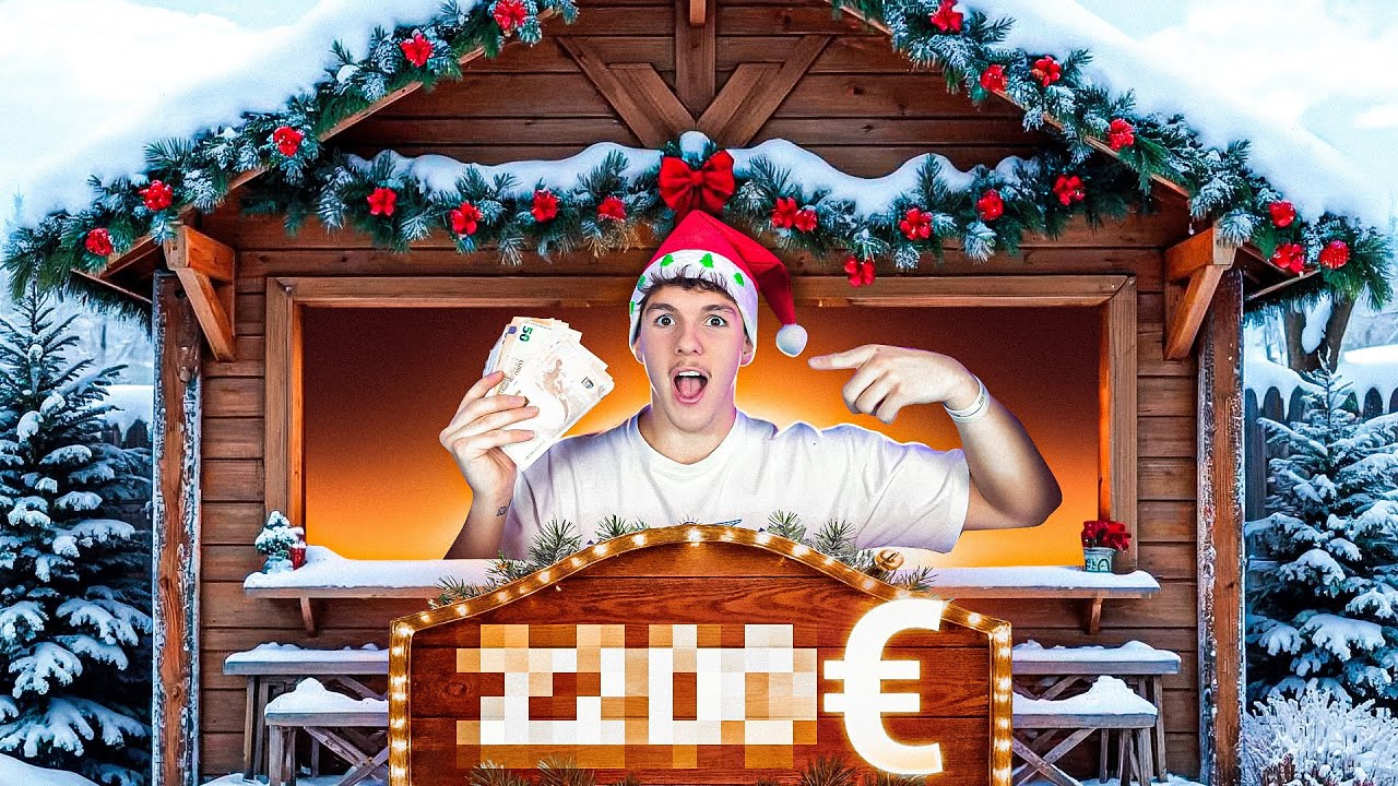Wir haben ___€ mit unserem Weihnachtsmarkt Stand verdient   I pt.2