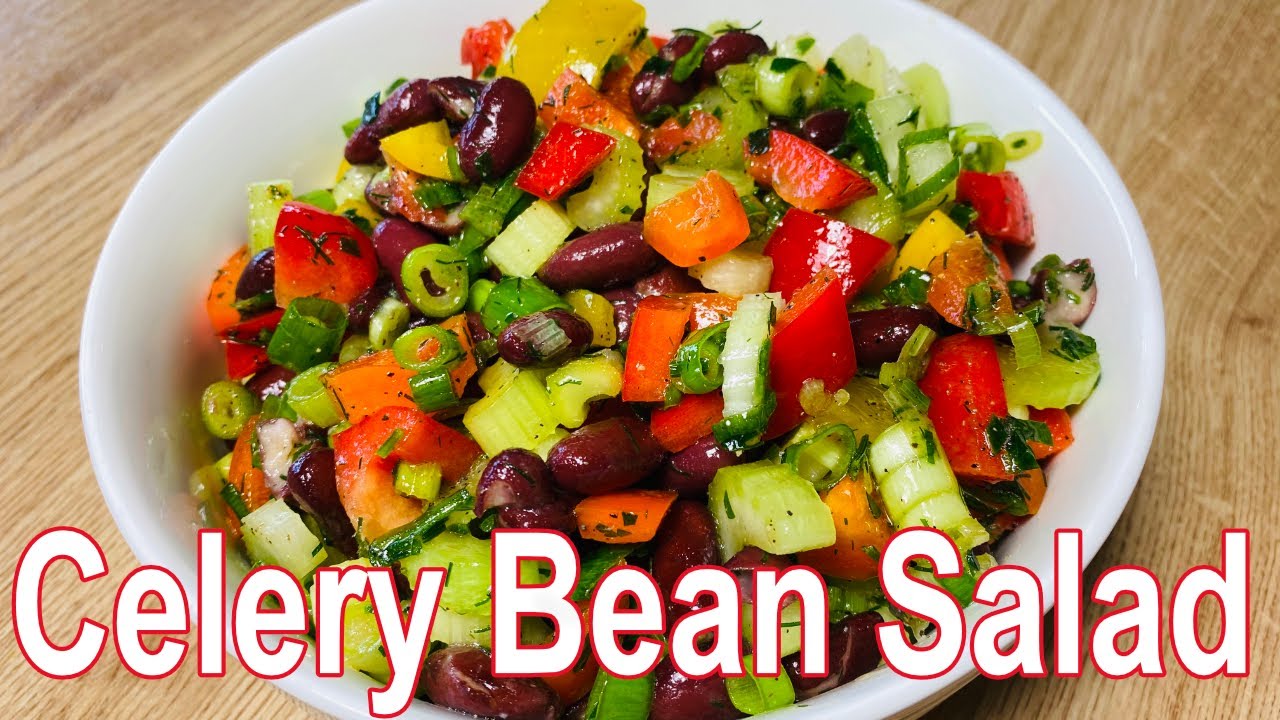 Celery bean salad recipe