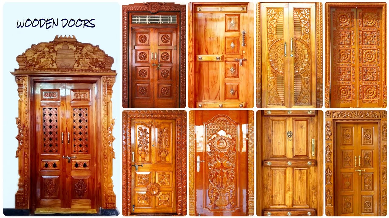 200+Top Wooden Door Designs for Indian Home Style | Teak Doors |Main Door Design Idea in 2023.