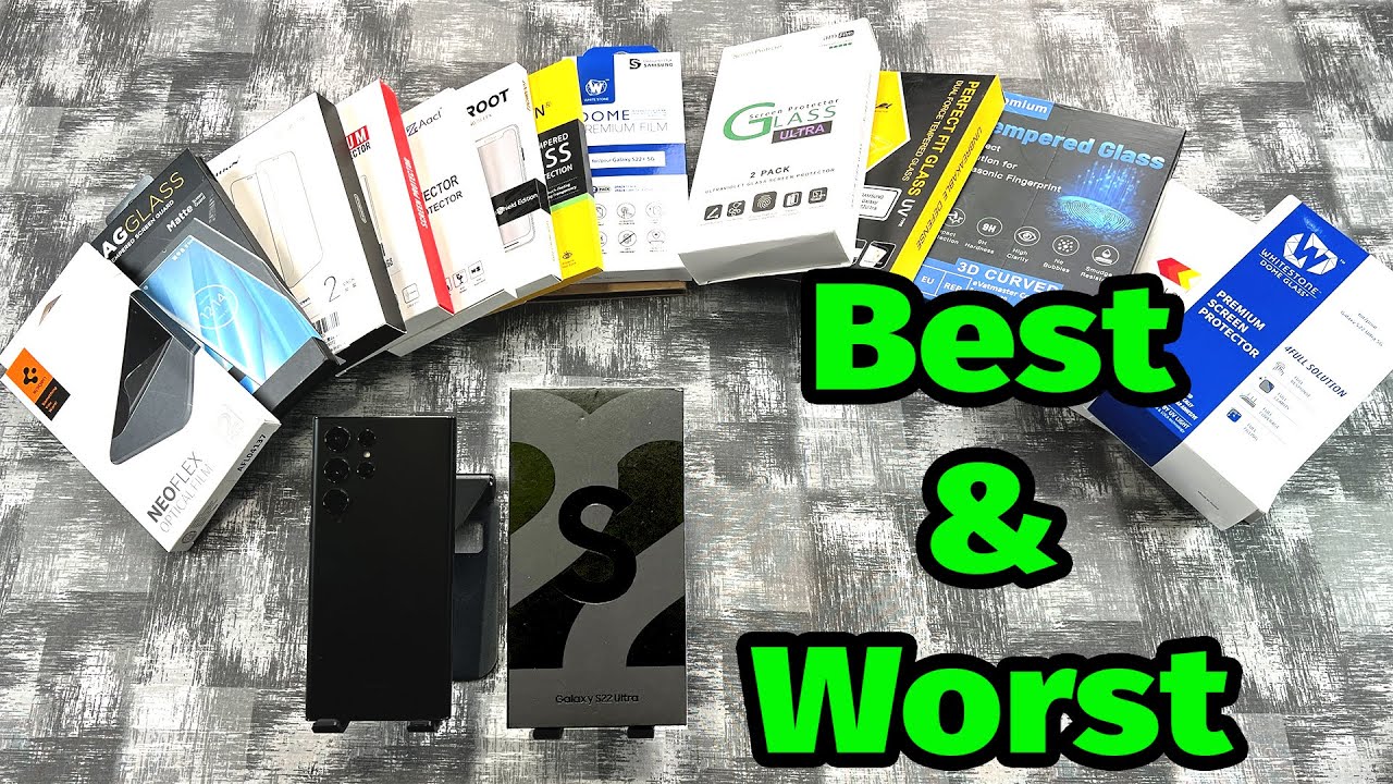 Best And Worst Screen Protectors For Samsung Galaxy S22 Ultra