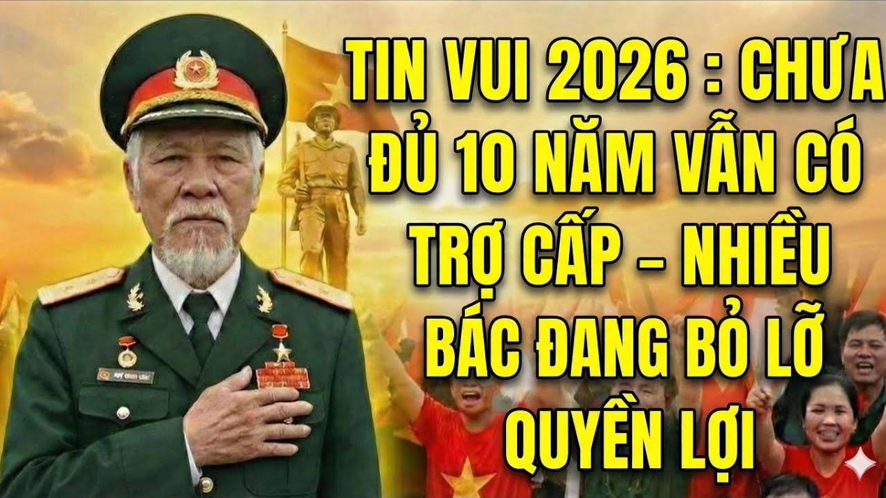 Tin Vui 2026: Chưa Đủ 10 Năm Vẫn Có Tiền Trợ Cấp – Nhiều Bác Đang Bỏ Lỡ Quyền Lợi