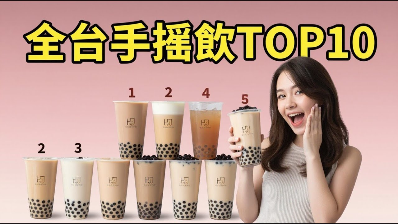 【2026全台手搖飲排行榜TOP10】第一名居然不是五十嵐？台灣人最愛的國民飲料揭曉！
