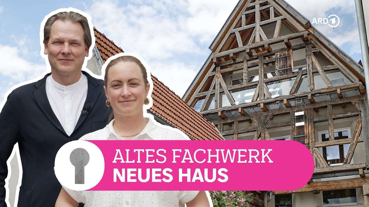 Marode Scheune wird Neubau mit altem Fachwerk | ARD Room Tour