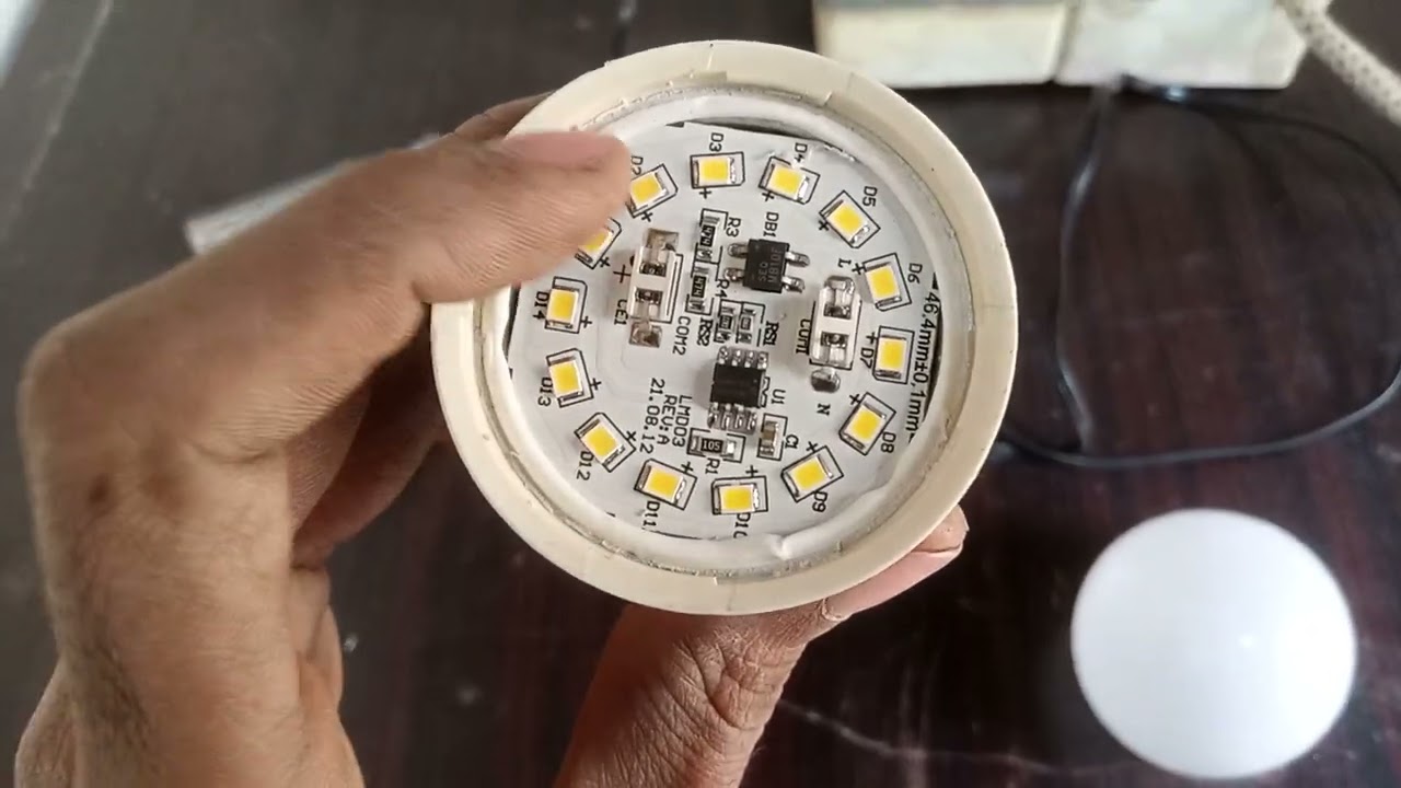 Ab ghar🏘️ mein khud LED bulb💡repair Karen
