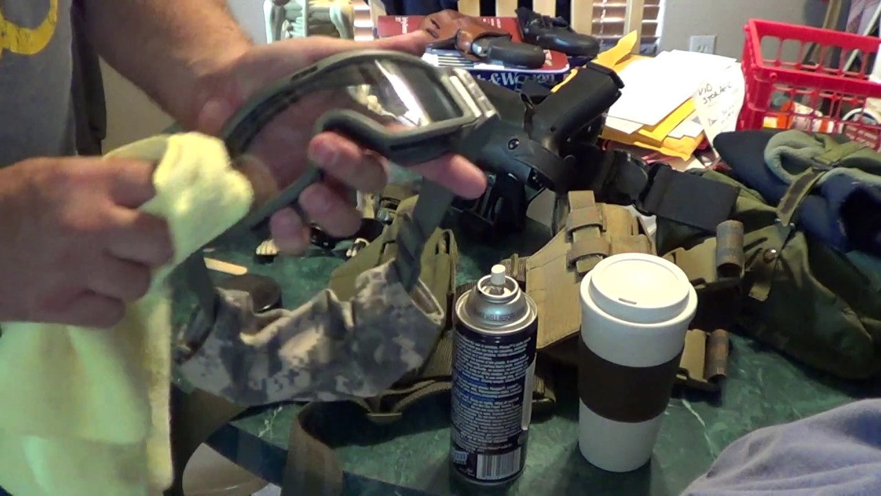 Cleaning Used ESS Goggles - Plexus Plastic Cleaner Review