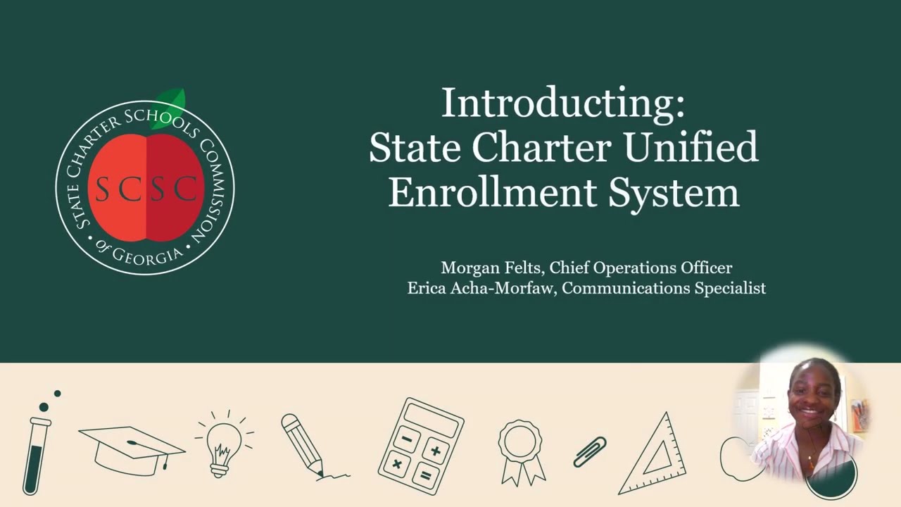 Introducing: State Charter Unified Enrollment System
